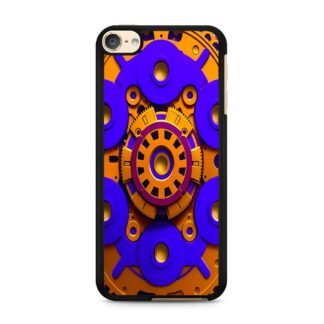 Steamcore Gear Blue Orange Cover iPod Touch 6 / 7 Case