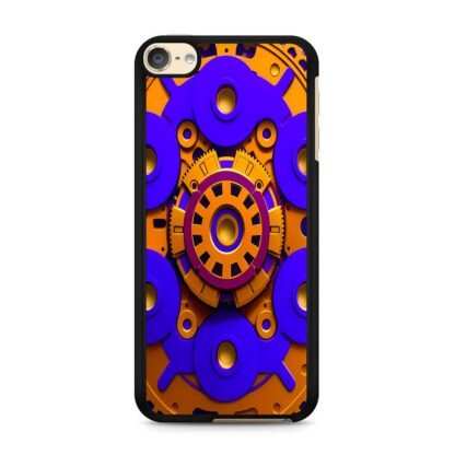 Steamcore Gear Blue Orange Cover iPod Touch 6 / 7 Case