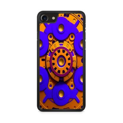 Steamcore Gear Blue Orange Cover iPhone 7 / 8 / SE 2020 / SE 2022 Case