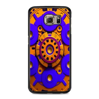Steamcore Gear Blue Orange Cover Samsung Galaxy S6 / S6 Edge / S6 Edge Plus Case