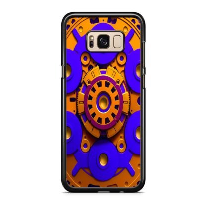 Steamcore Gear Blue Orange Cover Samsung Galaxy S8 / S8 Plus Case