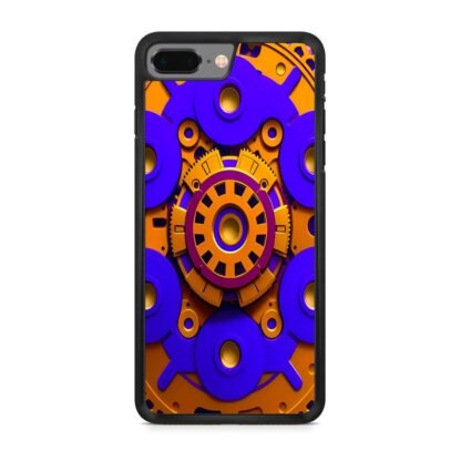 Steamcore Gear Blue Orange Cover iPhone 7 Plus / 8 Plus Case