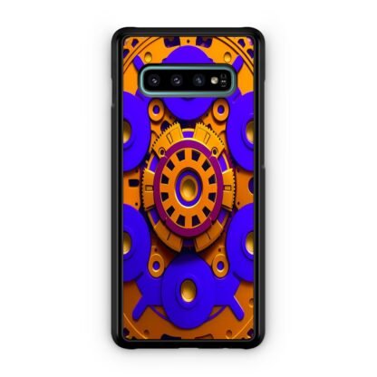 Steamcore Gear Blue Orange Cover Samsung Galaxy S10 / S10e / S10 Plus / S10 5G Case
