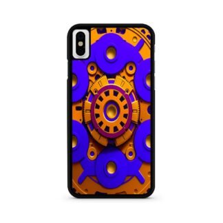 Steamcore Gear Blue Orange Cover iPhone X / XR / XS / XS Max Case