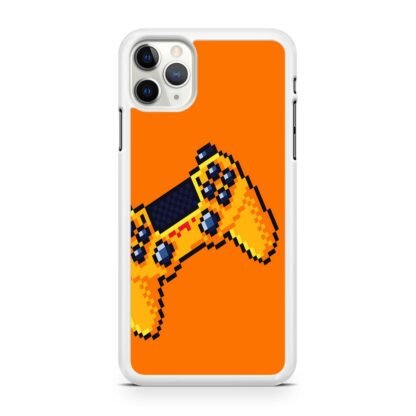 Stick Console Orange Pixel Art iPhone 12 / 12 Pro / 12 Pro Max / 12 Mini Case - Image 2