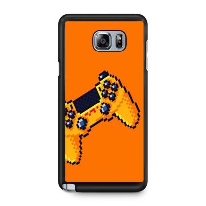 Stick Console Orange Pixel Art Samsung Galaxy Note 5 Case