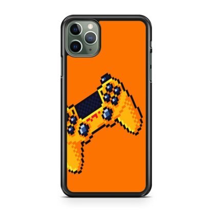 Stick Console Orange Pixel Art iPhone 15 / 15 Plus / 15 Pro / 15 Pro Max Case