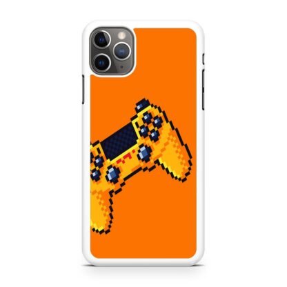 Stick Console Orange Pixel Art iPhone 15 / 15 Plus / 15 Pro / 15 Pro Max Case - Image 2