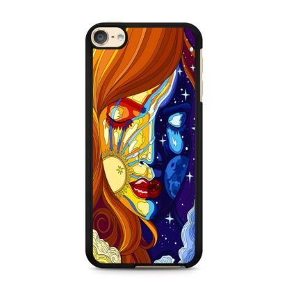 Sun And Moon Woman Mosaic iPod Touch 6 / 7 Case