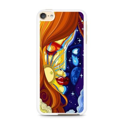 Sun And Moon Woman Mosaic iPod Touch 6 / 7 Case - Image 2