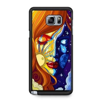 Sun And Moon Woman Mosaic Samsung Galaxy Note 5 Case