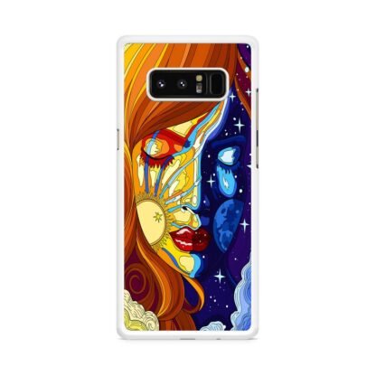 Sun And Moon Woman Mosaic Samsung Galaxy Note 8 Case - Image 2