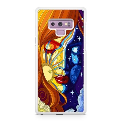 Sun And Moon Woman Mosaic Samsung Galaxy Note 9 Case - Image 2