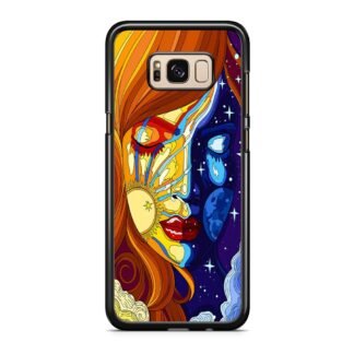 Sun And Moon Woman Mosaic Samsung Galaxy S8 / S8 Plus Case