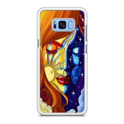 Sun And Moon Woman Mosaic Samsung Galaxy S8 / S8 Plus Case - Image 2