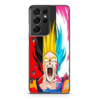 Super Saiyan Goku Evolution Rage Dragon Ball Samsung Galaxy S21 / S21 Plus / S21 Ultra / S21 FE Case