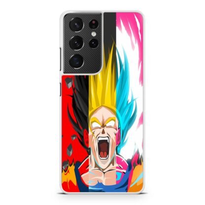Super Saiyan Goku Evolution Rage Dragon Ball Samsung Galaxy S21 / S21 Plus / S21 Ultra / S21 FE Case - Image 2