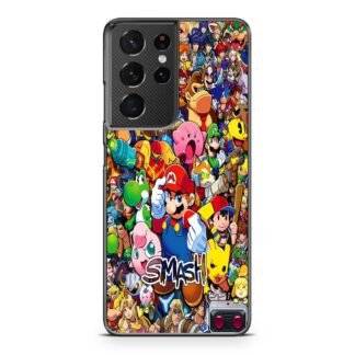 Super Smash Bros Collage Samsung Galaxy S21 / S21 Plus / S21 Ultra / S21 FE Case