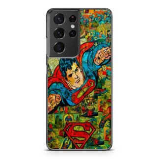 Superman Comic Samsung Galaxy S21 / S21 Plus / S21 Ultra / S21 FE Case