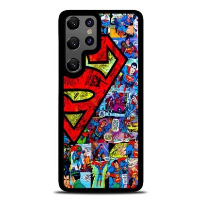 Superman Logo Comic Samsung Galaxy S25 / S25 Plus / S25 Ultra Case