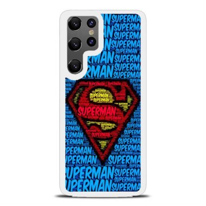 Superman Logo Typography Samsung Galaxy S25 / S25 Plus / S25 Ultra Case - Image 2