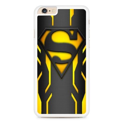 Superman Yellow Tron Logo iPhone 6 / 6S / 6 Plus / 6S Plus Case - Image 2