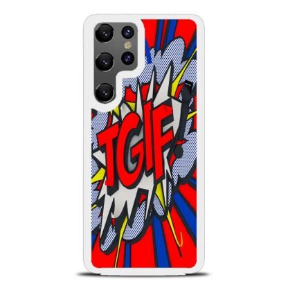 TGIF Pop Art Samsung Galaxy S25 / S25 Plus / S25 Ultra Case - Image 2