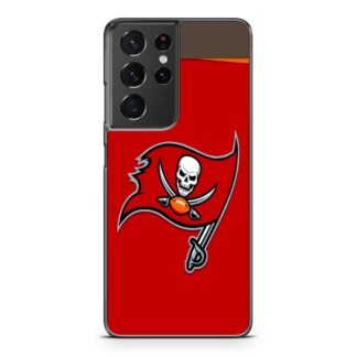 Tampa Bay Buccaneers Red Logo Samsung Galaxy S21 / S21 Plus / S21 Ultra / S21 FE Case