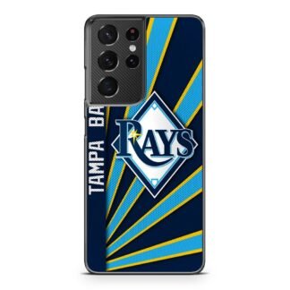 Tampa Bay Rays MLB Logo Samsung Galaxy S21 / S21 Plus / S21 Ultra / S21 FE Case