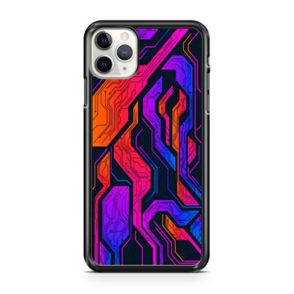 Tech Circuit Color Pattern iPhone 12 / 12 Pro / 12 Pro Max / 12 Mini Case