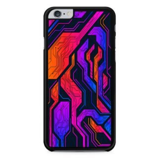 Tech Circuit Color Pattern iPhone 6 / 6S / 6 Plus / 6S Plus Case