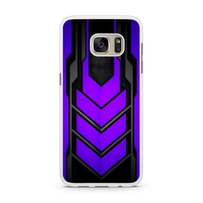 Tech Drop Purple Cover Samsung Galaxy S7 / S7 Edge Case - Image 2