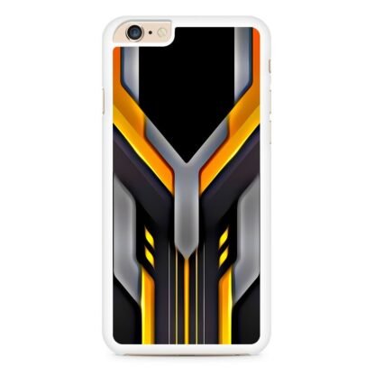 Tech Yellow Black Shield Cover iPhone 6 / 6S / 6 Plus / 6S Plus Case - Image 2