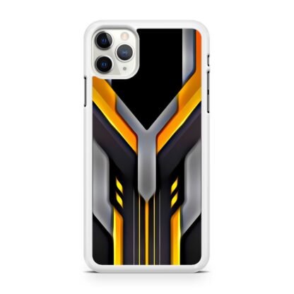 Tech Yellow Black Shield Cover iPhone 12 / 12 Pro / 12 Pro Max / 12 Mini Case - Image 2