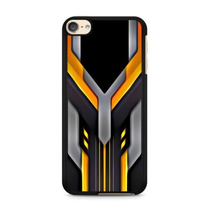 Tech Yellow Black Shield Cover iPod Touch 6 / 7 Case