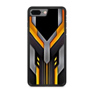 Tech Yellow Black Shield Cover iPhone 7 Plus / 8 Plus Case