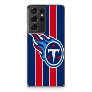 Tennessee Titans Red Blue Logo Samsung Galaxy S21 / S21 Plus / S21 Ultra / S21 FE Case