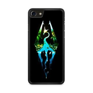 The Elder Scrolls V Skyrim Nature Logo iPhone 7 / 8 / SE 2020 / SE 2022 Case