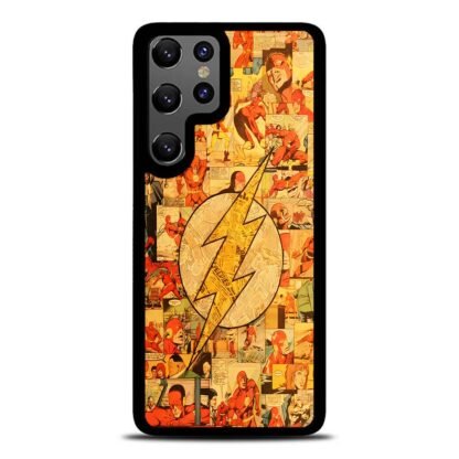 The Flash Logo Comic Samsung Galaxy S25 / S25 Plus / S25 Ultra Case