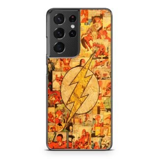 The Flash Logo Comic Samsung Galaxy S21 / S21 Plus / S21 Ultra / S21 FE Case