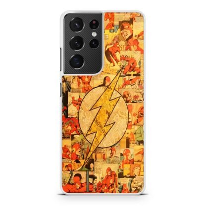The Flash Logo Comic Samsung Galaxy S21 / S21 Plus / S21 Ultra / S21 FE Case - Image 2
