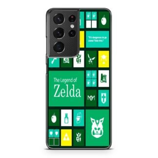 The Legend of Zelda Green Tosca Icon Samsung Galaxy S21 / S21 Plus / S21 Ultra / S21 FE Case