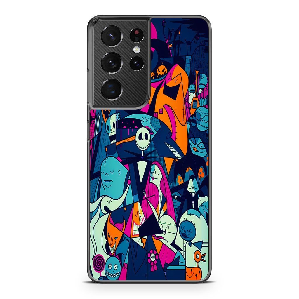 The Nightmare Before Christmas Collage Samsung Galaxy S21 / S21 Plus / S21 Ultra / S21 FE Case