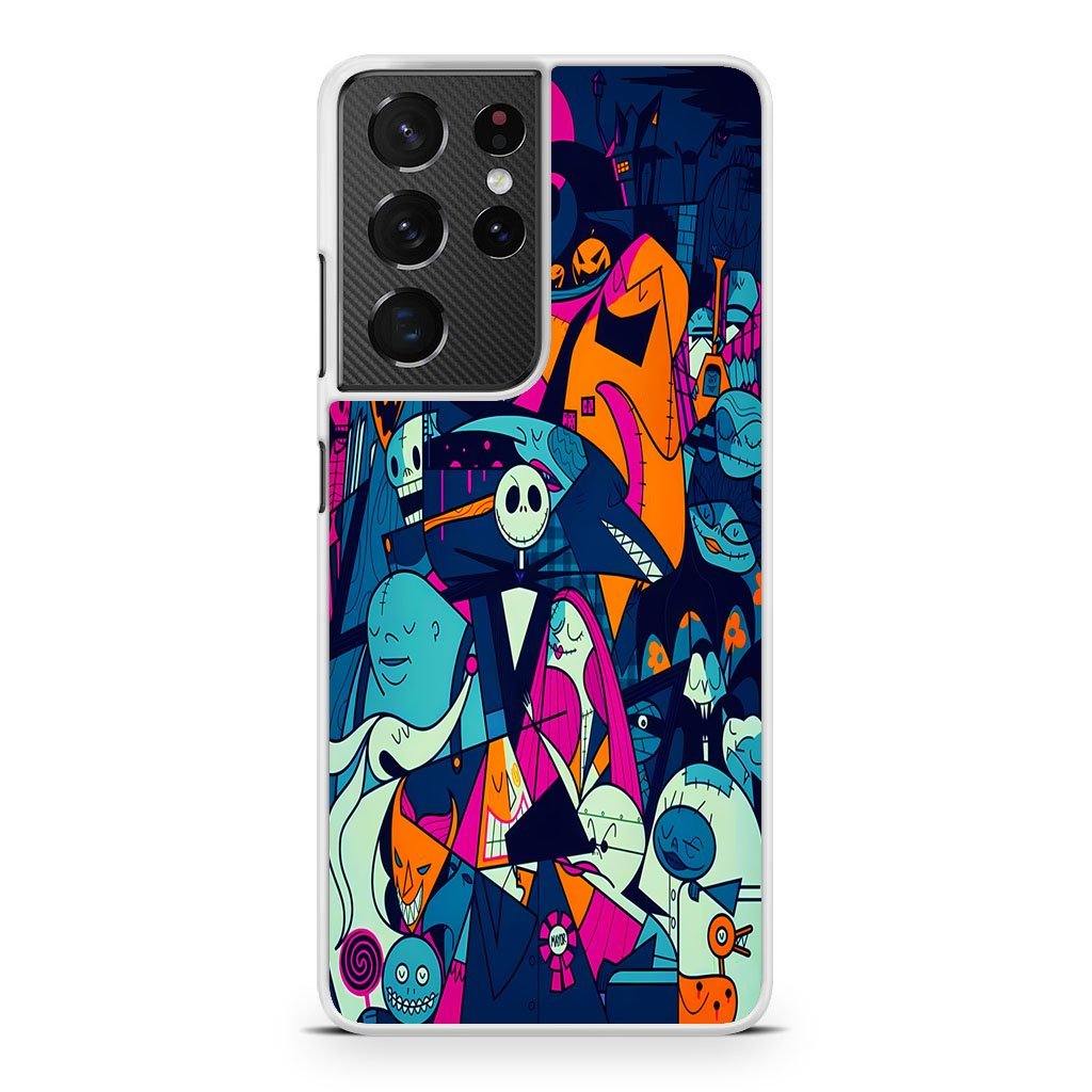The Nightmare Before Christmas Collage Samsung Galaxy S21 / S21 Plus / S21 Ultra / S21 FE Case - Image 2