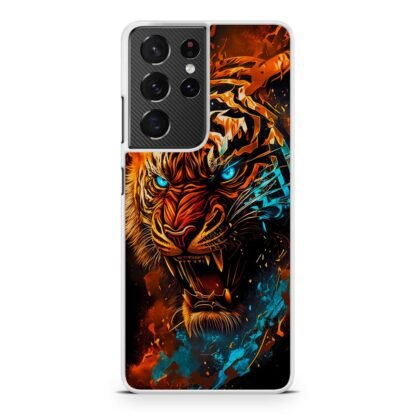Tiger Aura Cover Samsung Galaxy S21 / S21 Plus / S21 Ultra / S21 FE Case - Image 2