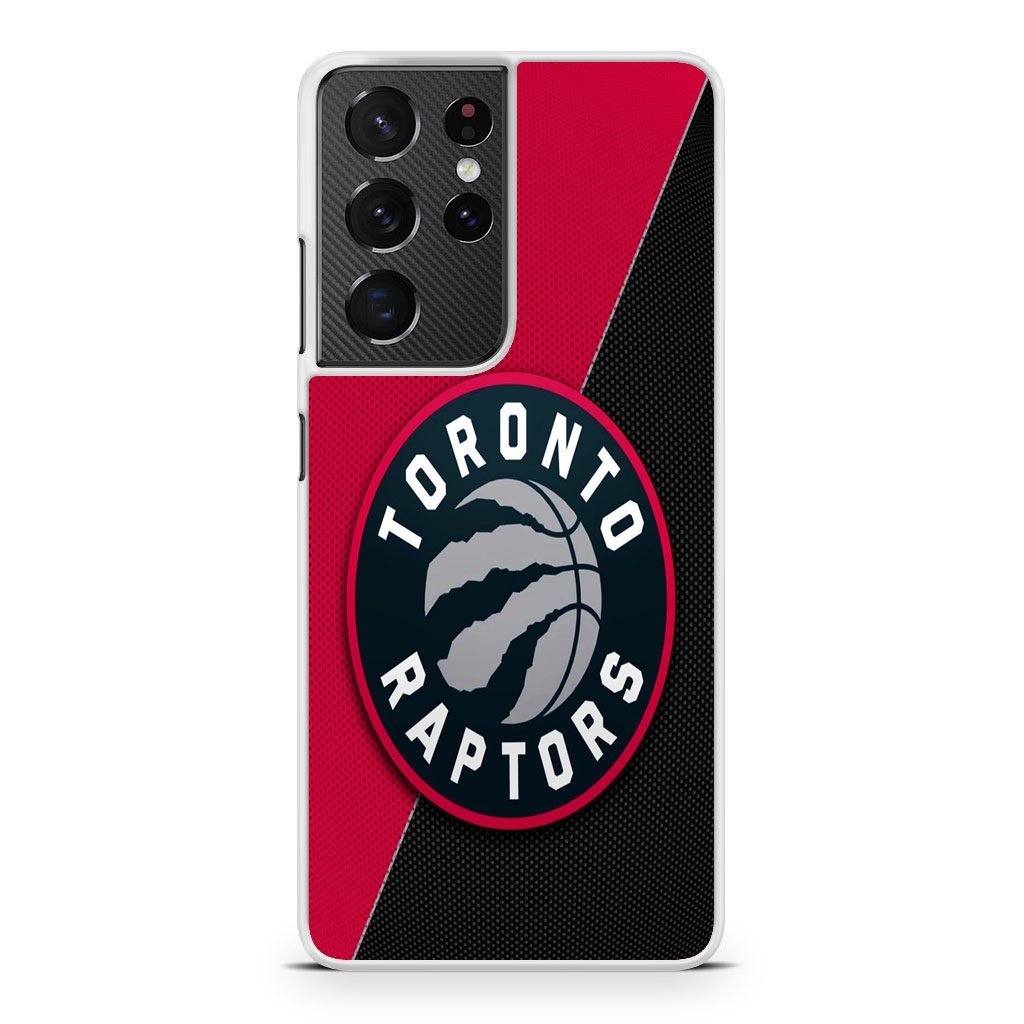 Toronto Raptors Carbon Logo Samsung Galaxy S21 / S21 Plus / S21 Ultra / S21 FE Case - Image 2
