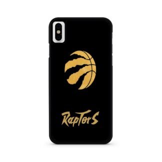 Toronto Raptors Logo Black iPhone X / XR / XS / XS Max Case