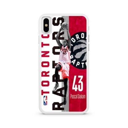 Toronto Raptors Pascal Siakam iPhone X / XR / XS / XS Max Case - Image 2