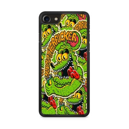Toxic Green Monster Collage iPhone 7 / 8 / SE 2020 / SE 2022 Case