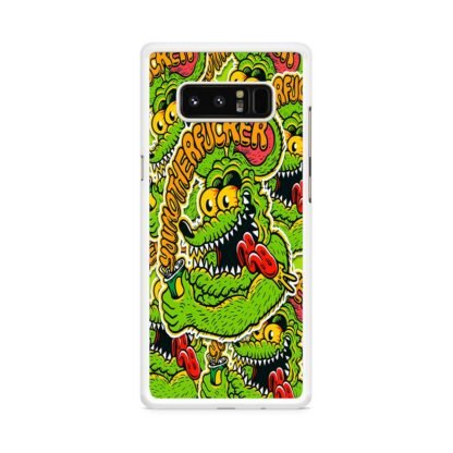 Toxic Green Monster Collage Samsung Galaxy Note 8 Case - Image 2